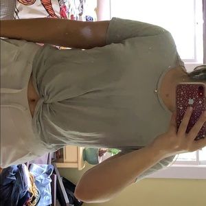 Light blue tee